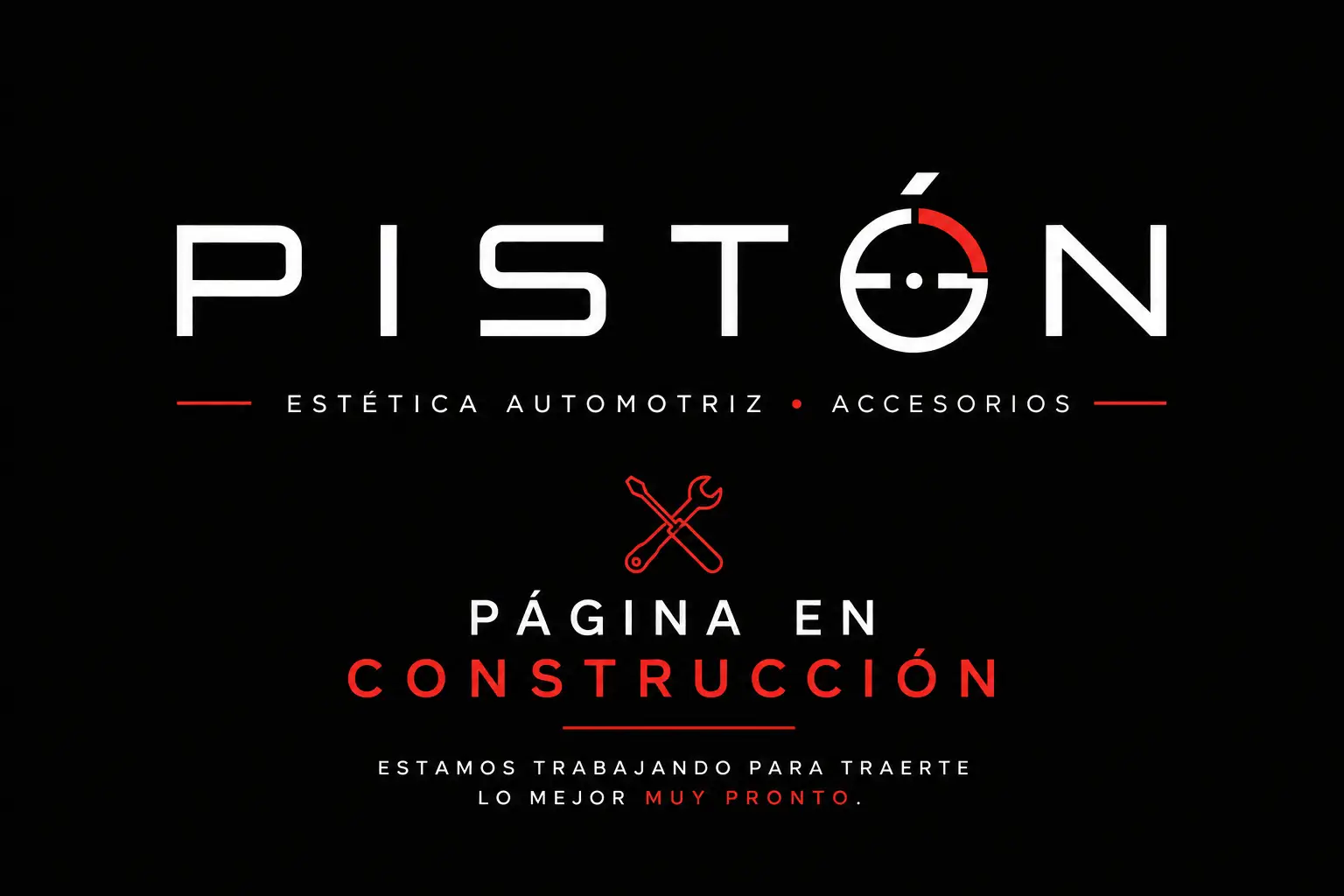 Pistón - Estética Automotriz y Accesorios - Página en Construcción